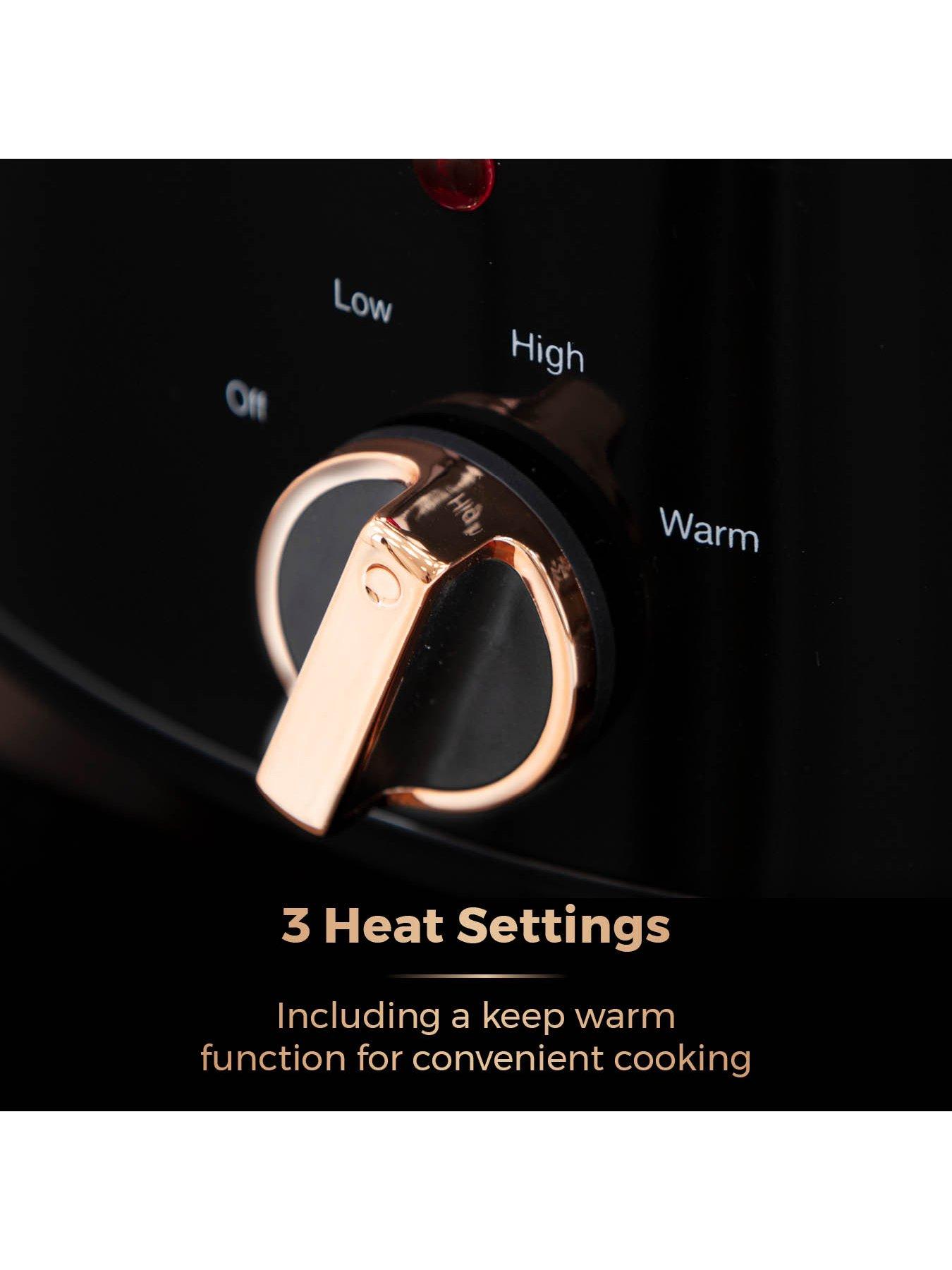Image 5 of 6 of Tower T16018RG 3.5L Slow Cooker - Rose Gold
