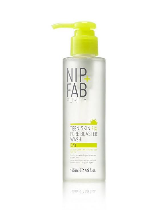 front image of nip-fab-teen-skin-fix-pore-blaster-wash-day--145ml