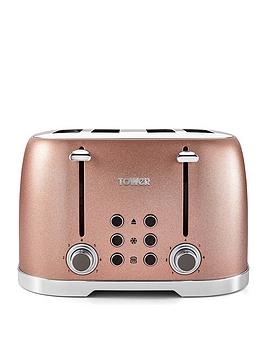 Tower Tower 1600W 4 Slice Toaster - Blush Pink Picture
