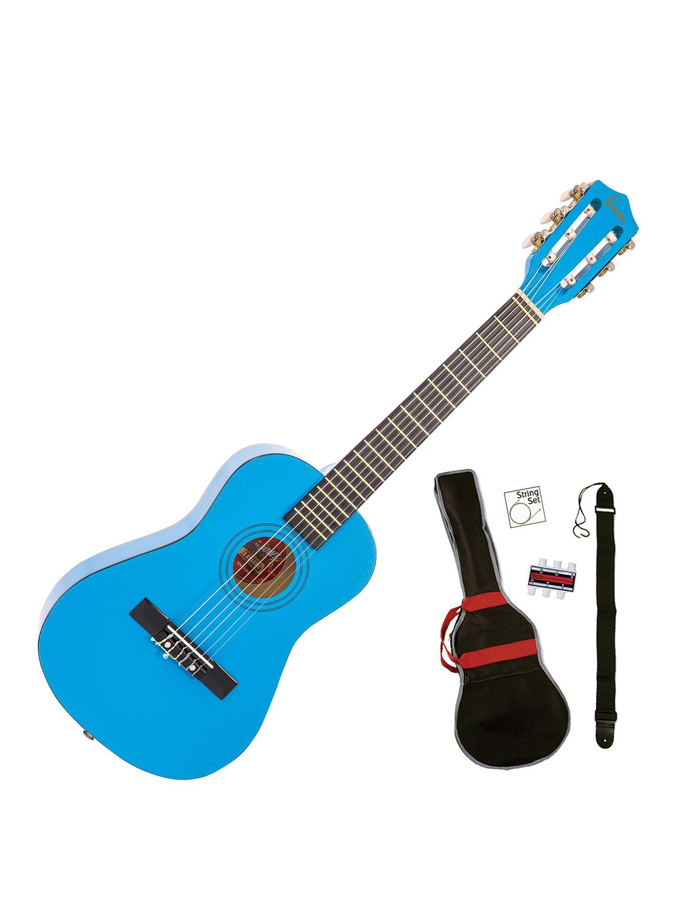 Image 1 of 6 of Encore Junior 30" Classical Guitar Pack - Blue