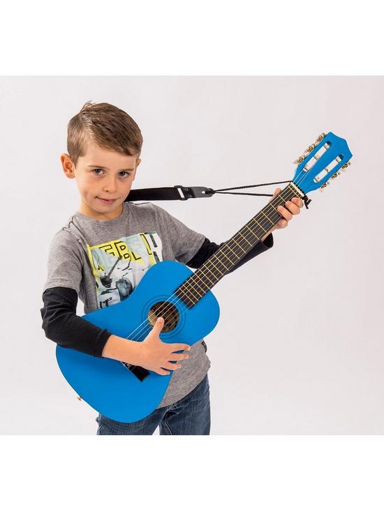 stillFront image of encore-junior-guitar-outfit-metallic-blue