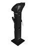  image of easy-karaoke-bluetooth-system-with-speaker-pedestal