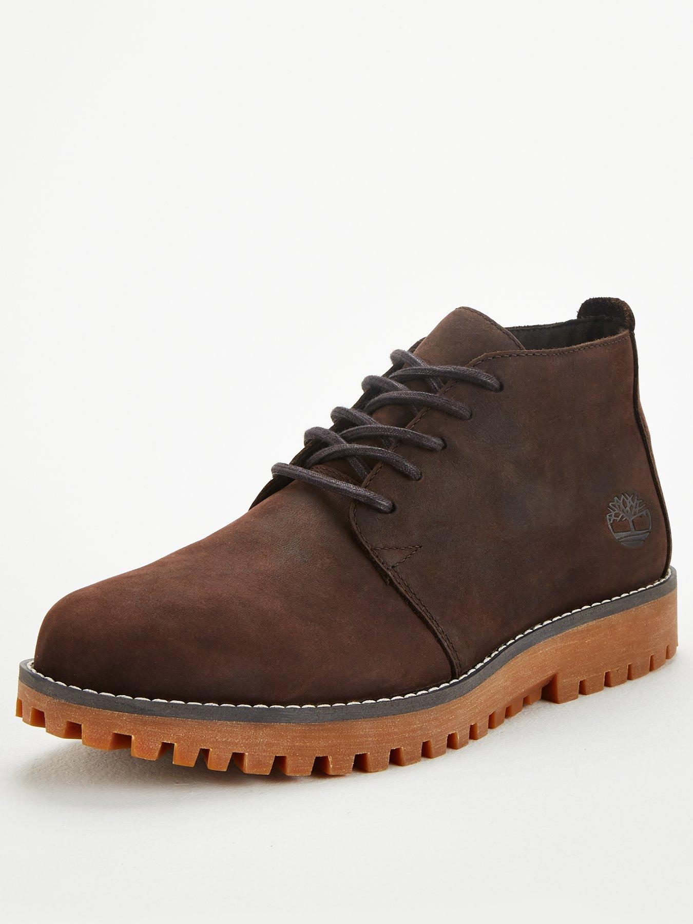 timberland mens chukka brown