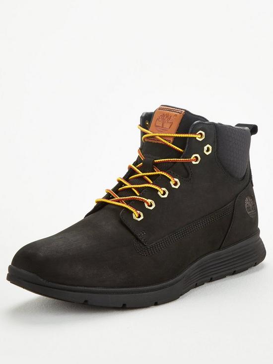 front image of timberland-killington-leather-chukka-boots-black