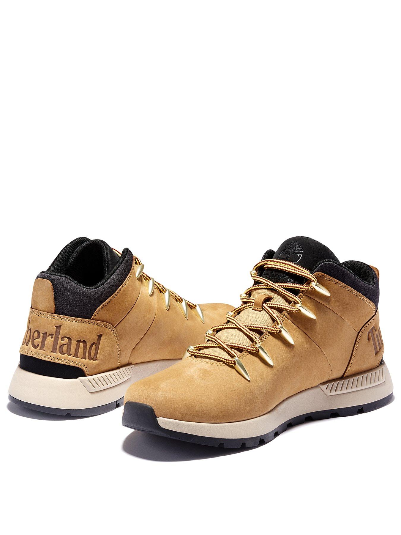 Image 2 of 4 of Timberland Sprint Trekker Lace Boots - Light Brown