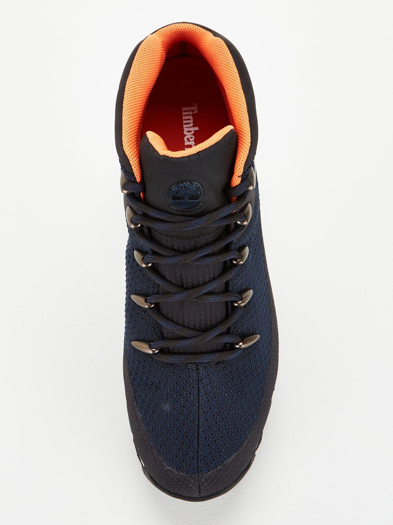 timberland navy euro sprint waterproof boots