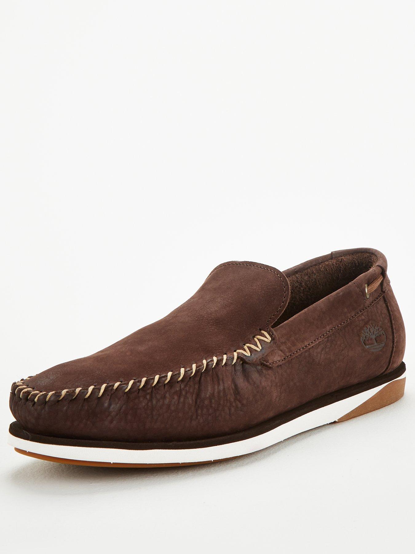 timberland slip on loafers