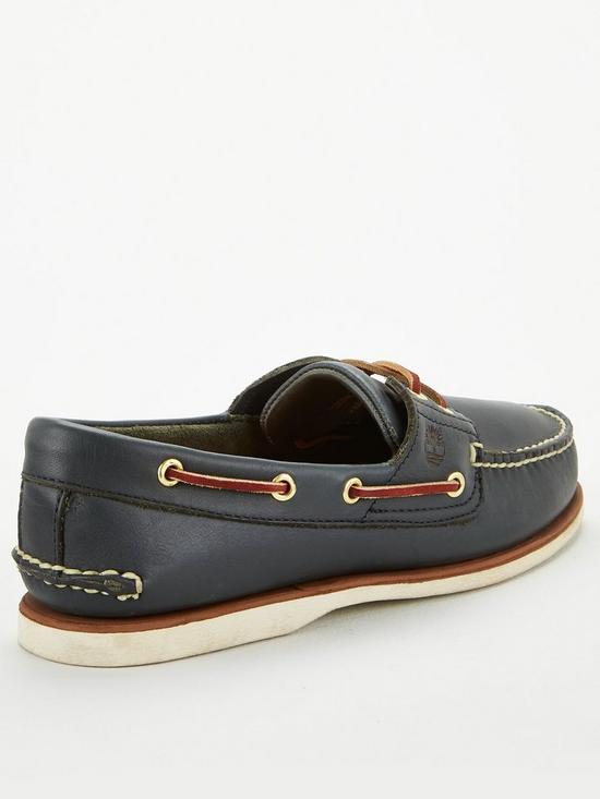 stillFront image of timberland-leather-boat-shoes-blue