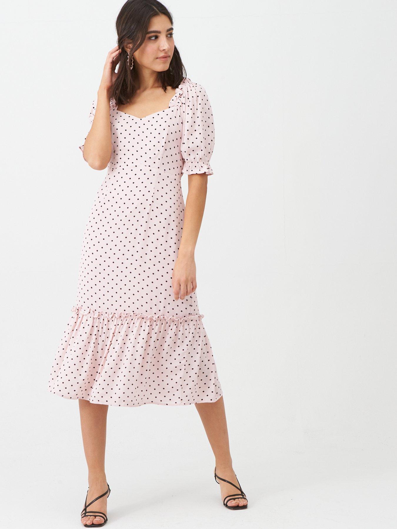 littlewoods polka dot dress