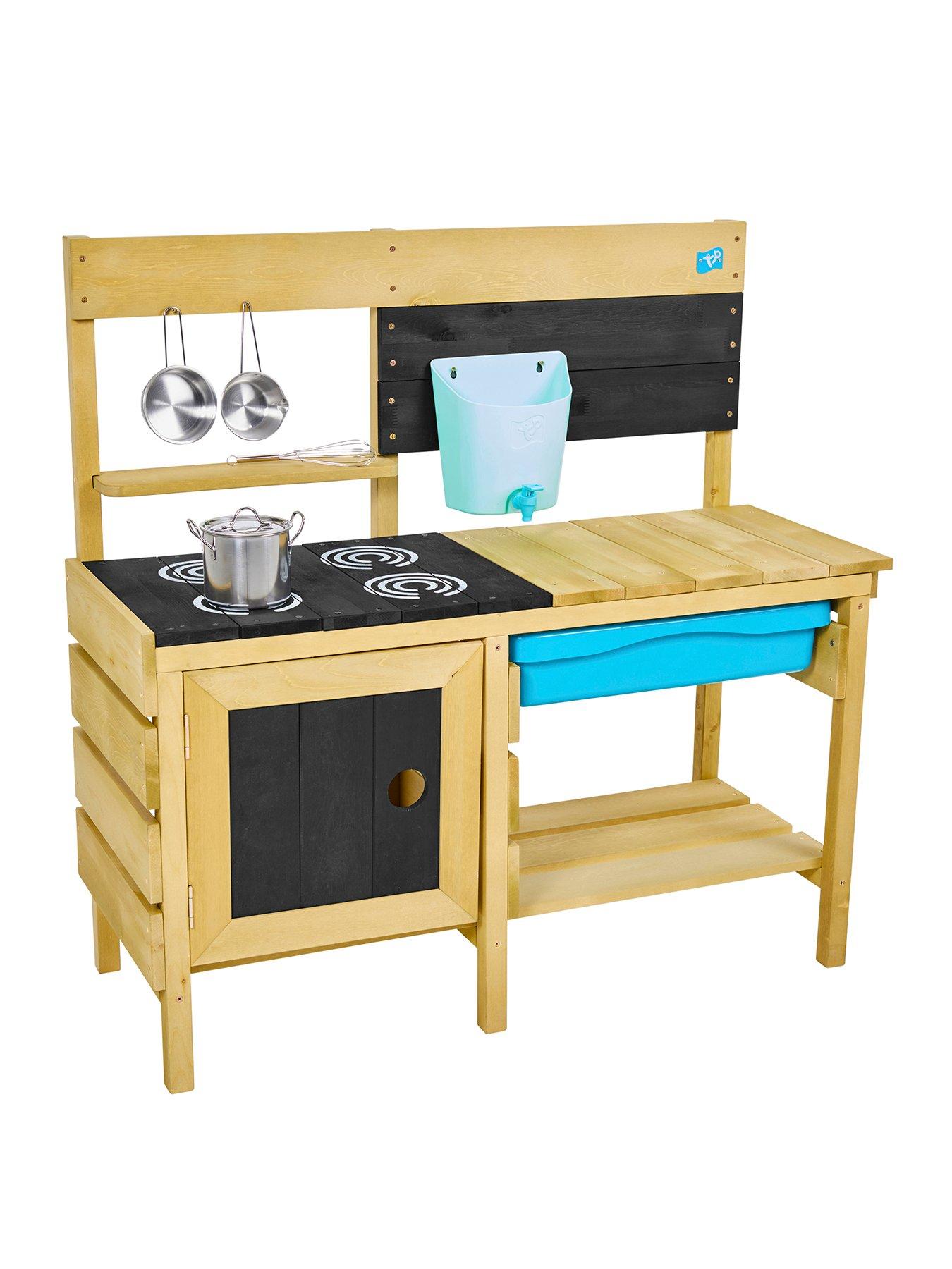 TP Deluxe Wooden Mud Kitchen