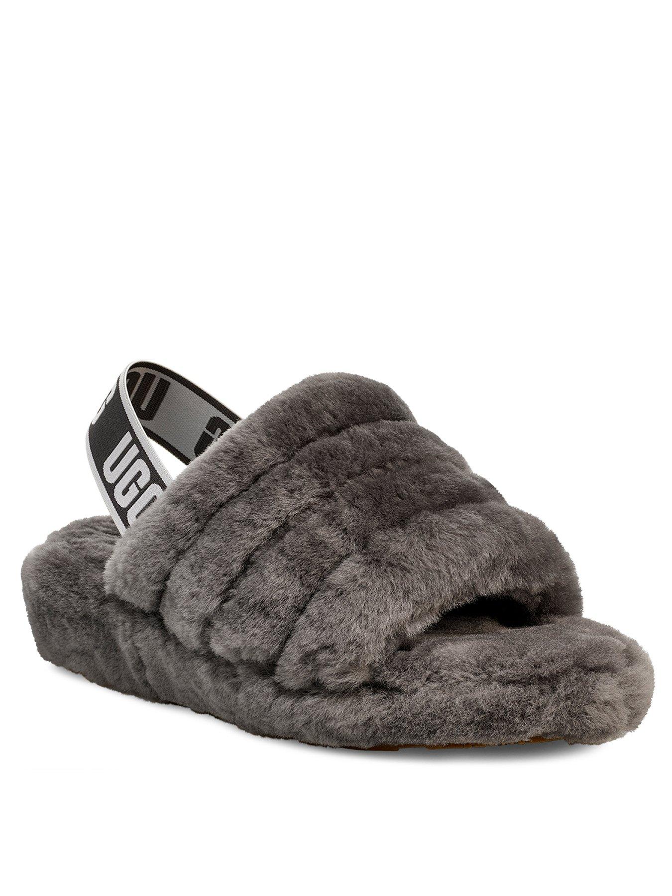 fluffy slippers ugg