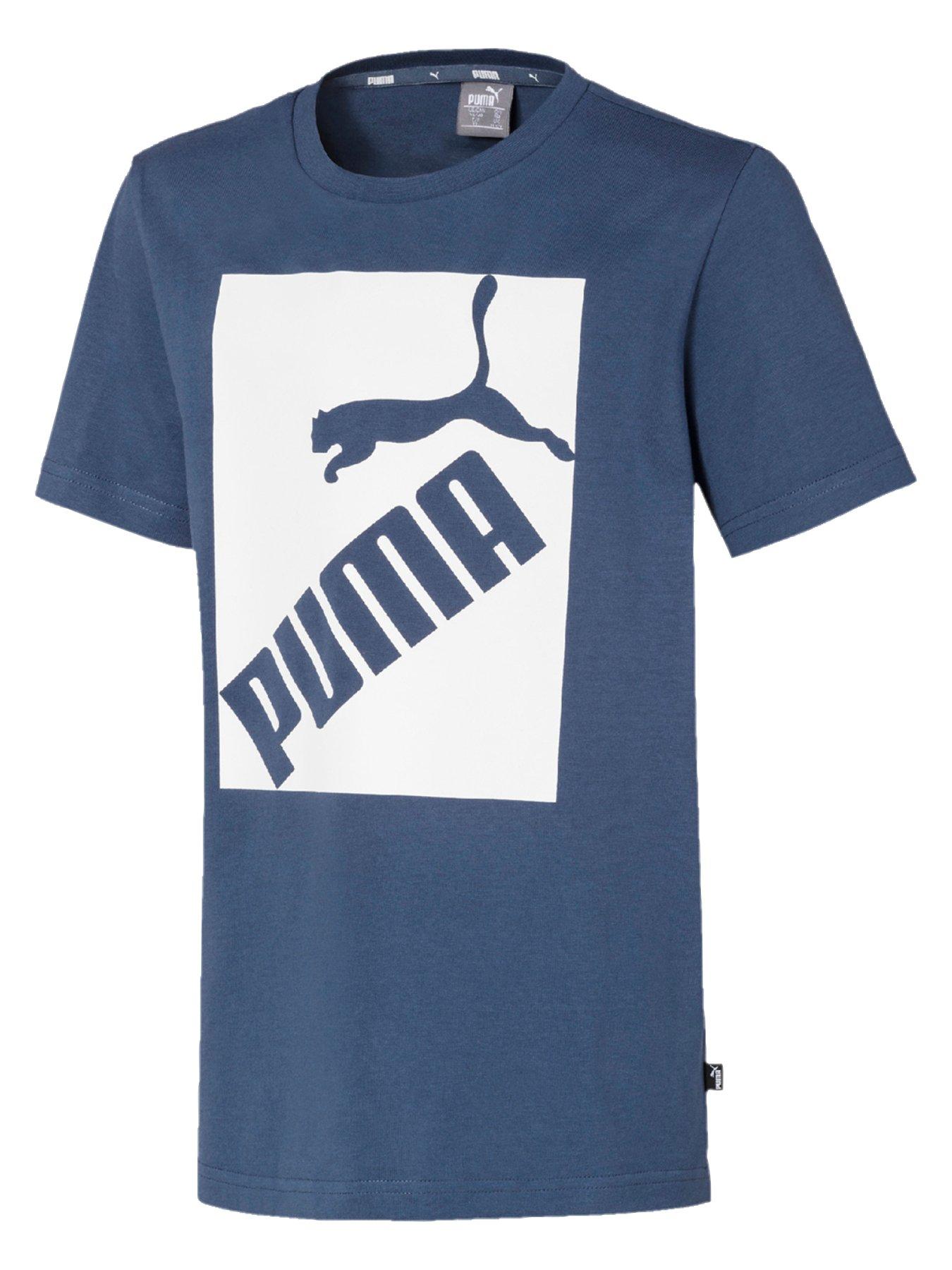puma big logo t shirt