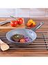  image of salter-marble-collection-24-cm-frying-pan-in-grey