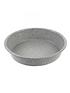  image of salter-marble-collection-24-cm-baking-pan-and-6-cup-muffin-tray-set-in-grey