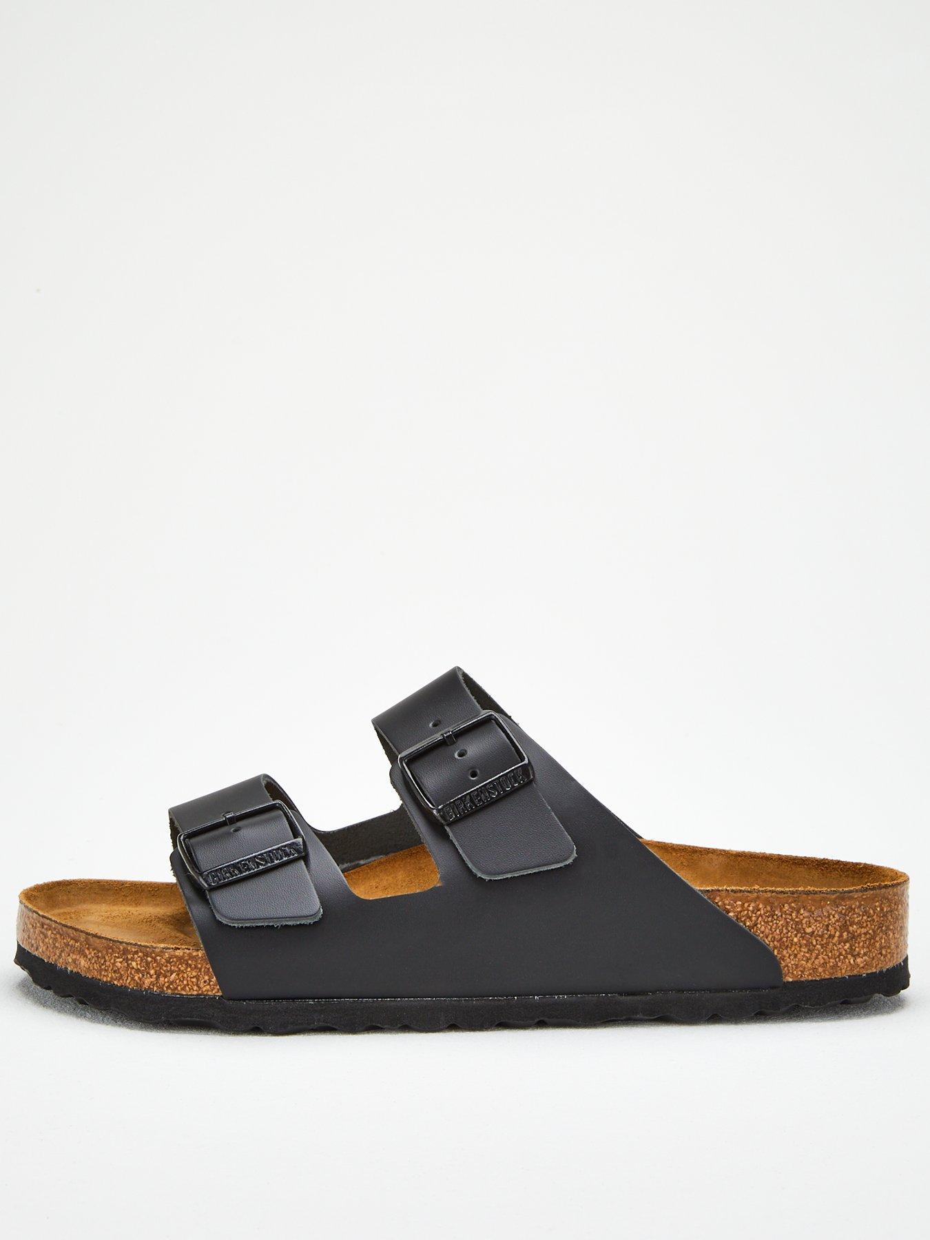 Image 2 of 5 of Birkenstock Mens Arizona Leather Sandal - Black