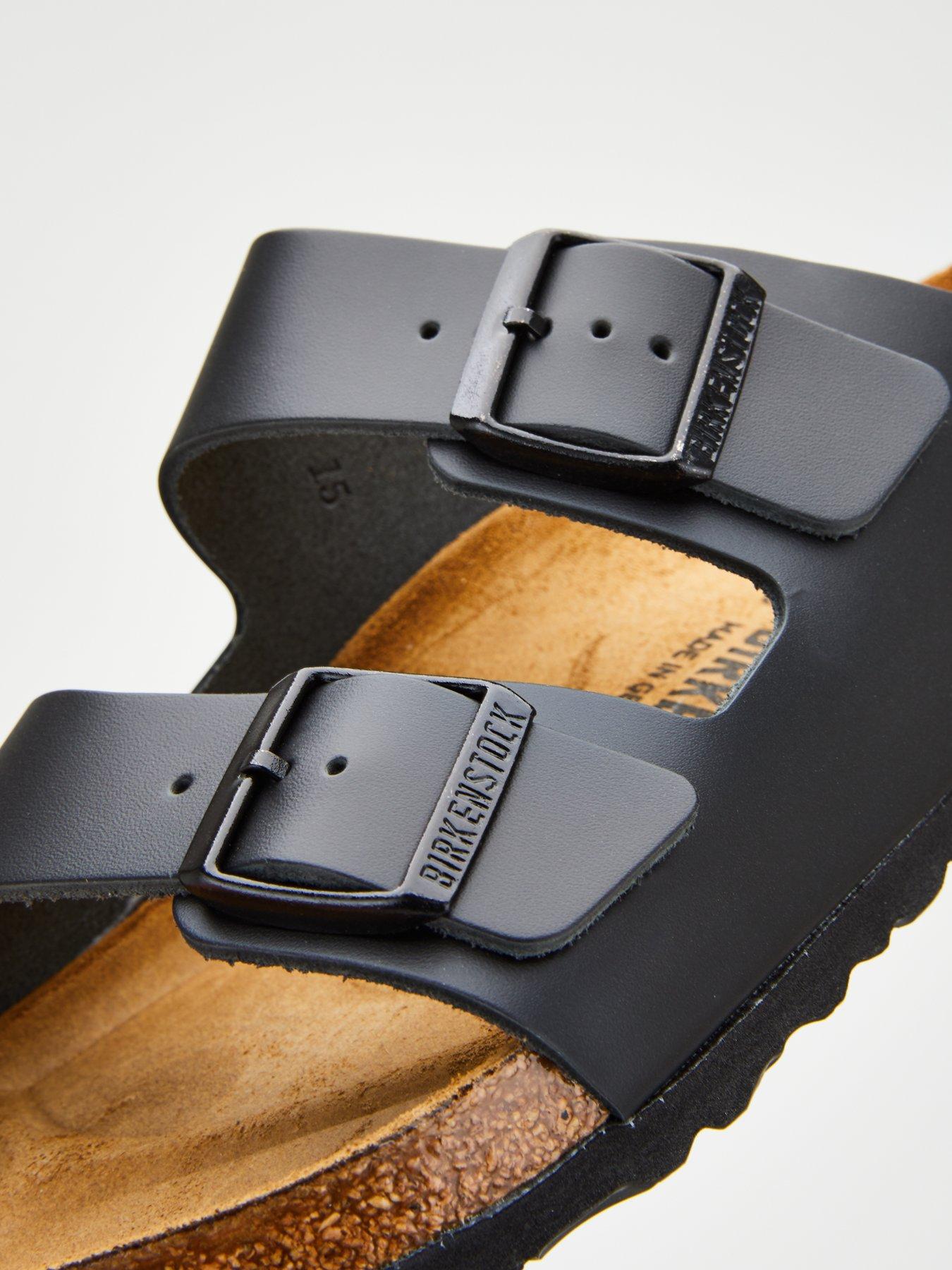Image 5 of 5 of Birkenstock Mens Arizona Leather Sandal - Black