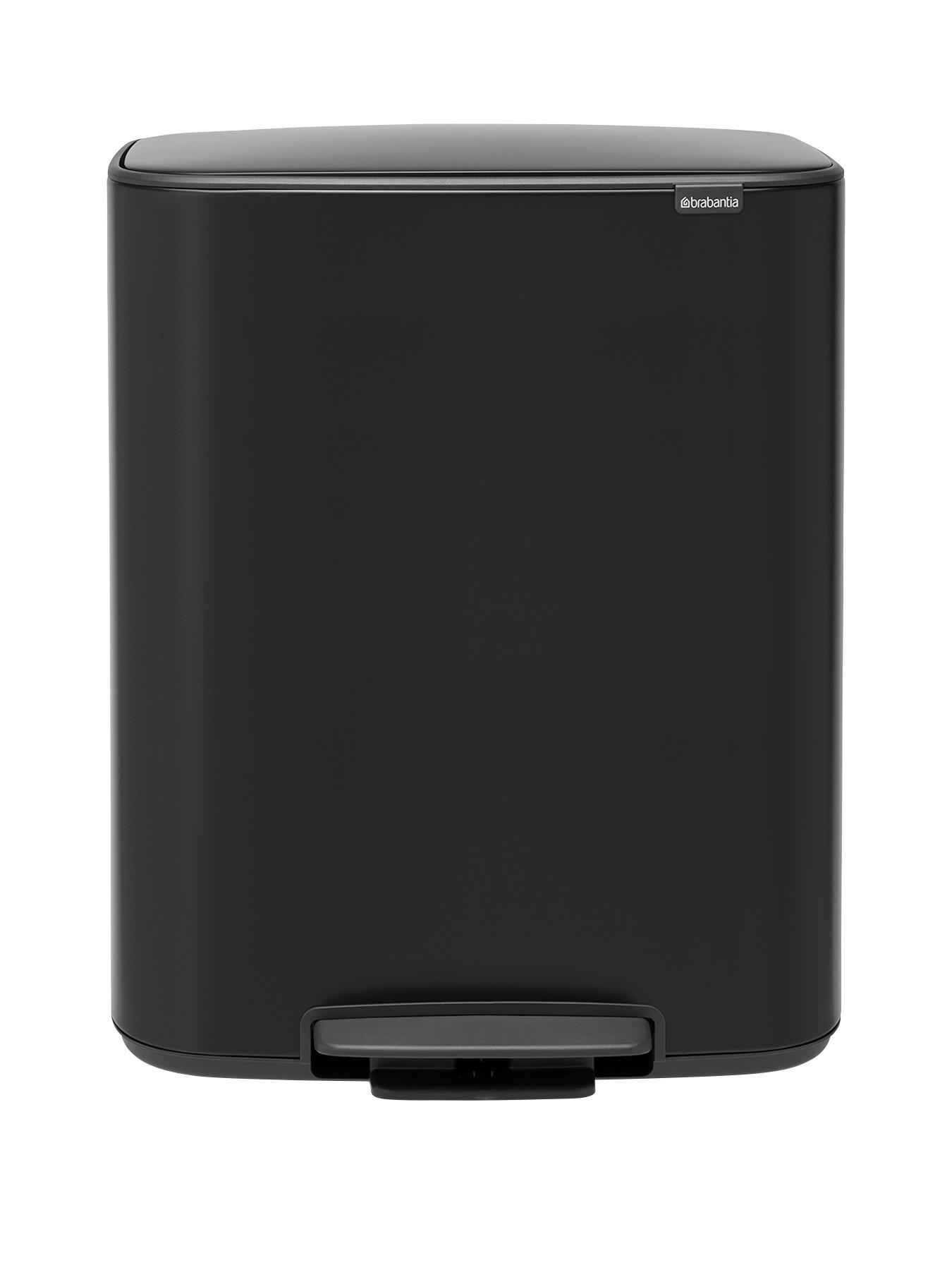 undefined Bo 60-Litre Pedal Bin – Black