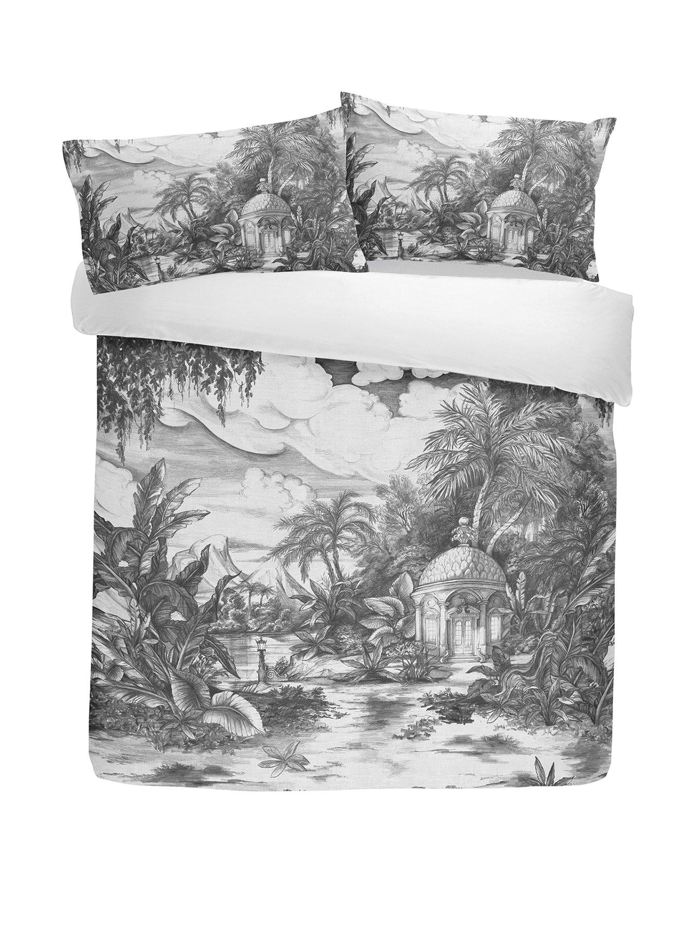 Laurence Llewelyn Bowen Tropicoco 100 Cotton Duvet Cover Set