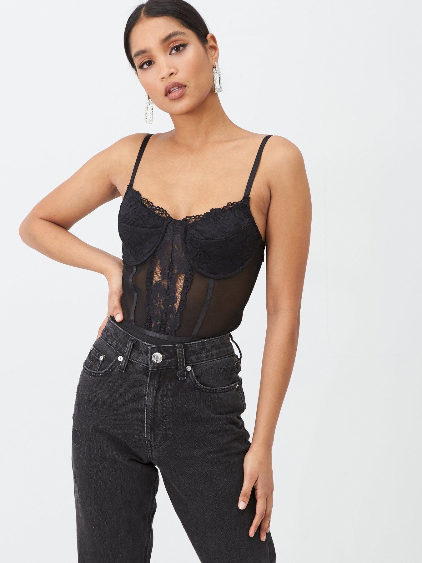 missguided lace bodysuit