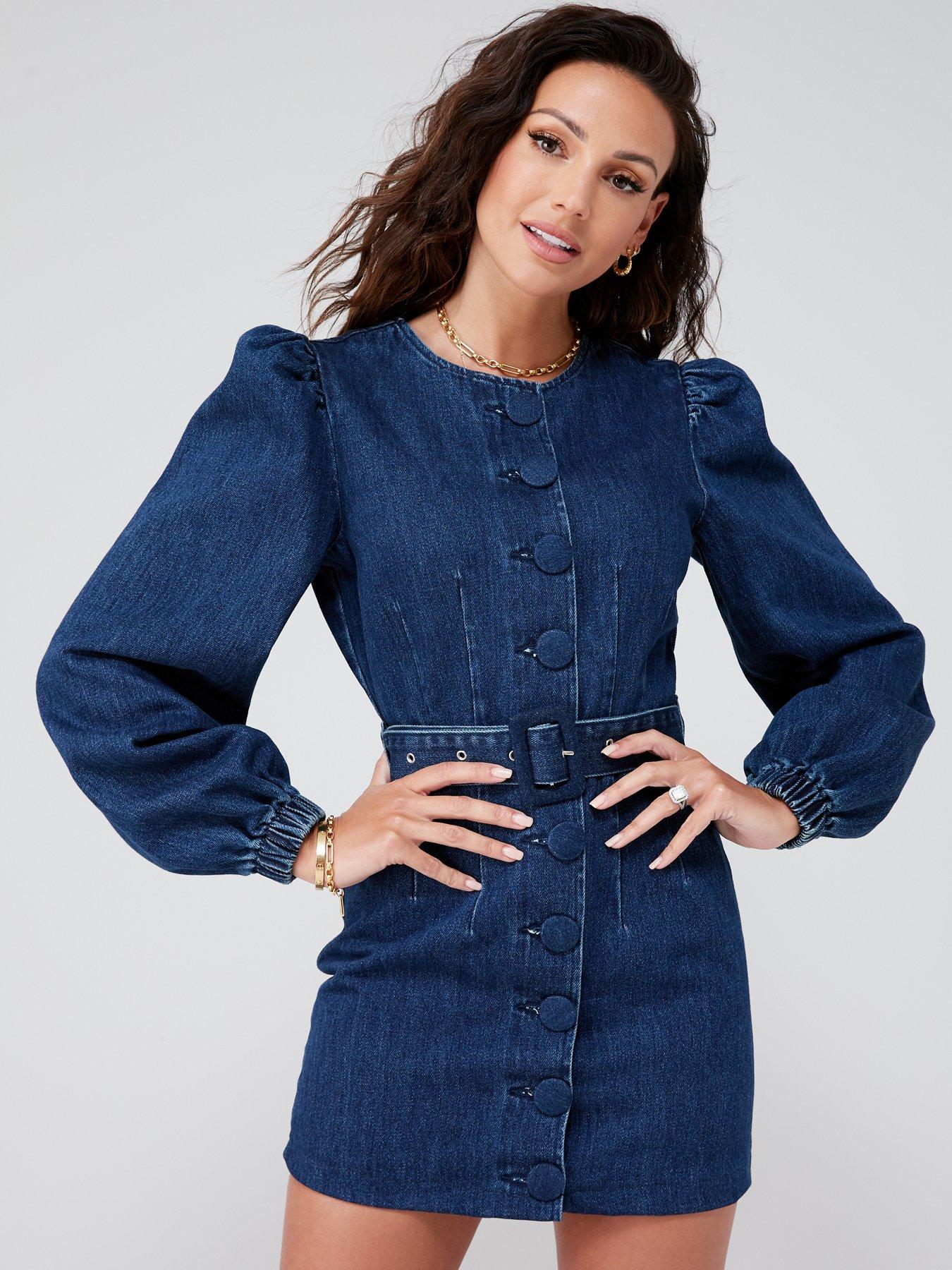 littlewoods denim dress