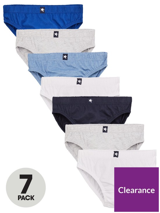 front image of v-by-very-boys-7-pack-briefs-multi