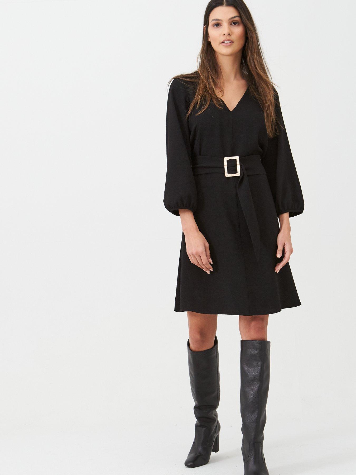 wallis fit and flare dress