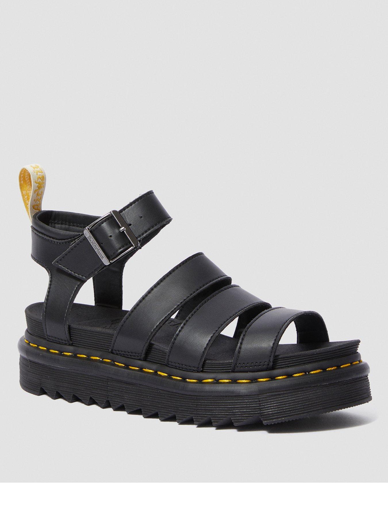 dr martens sandals vegan blaire