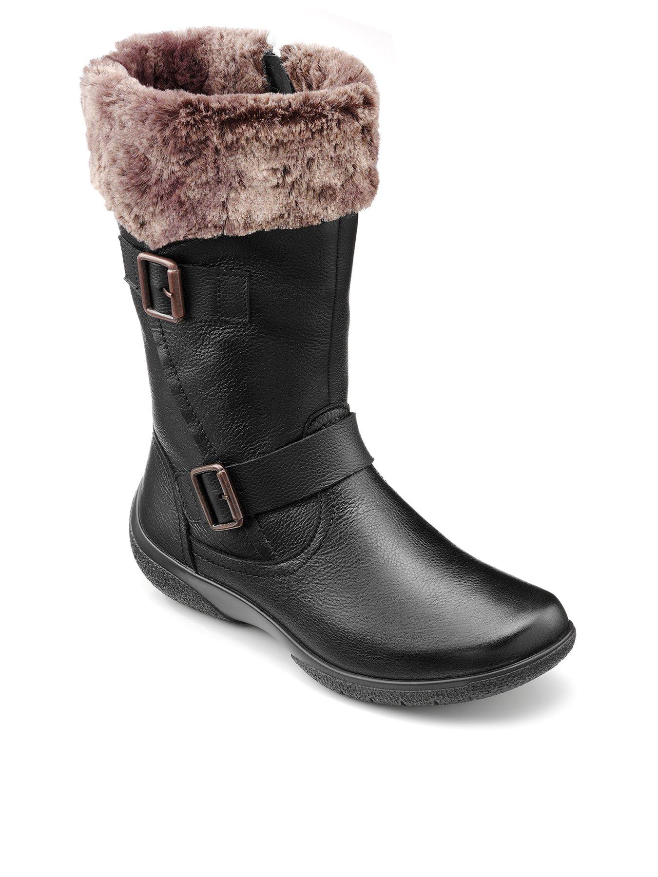 hotter fur lined boots