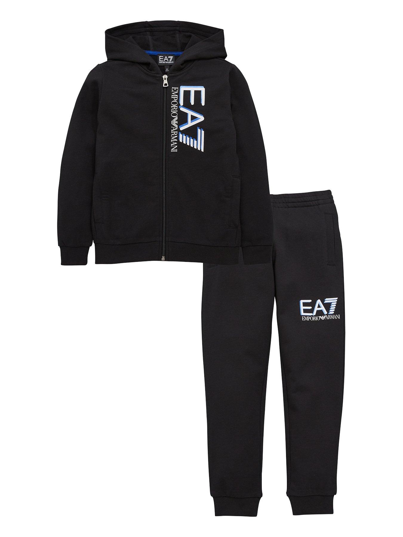 ea7 hooded tracksuit