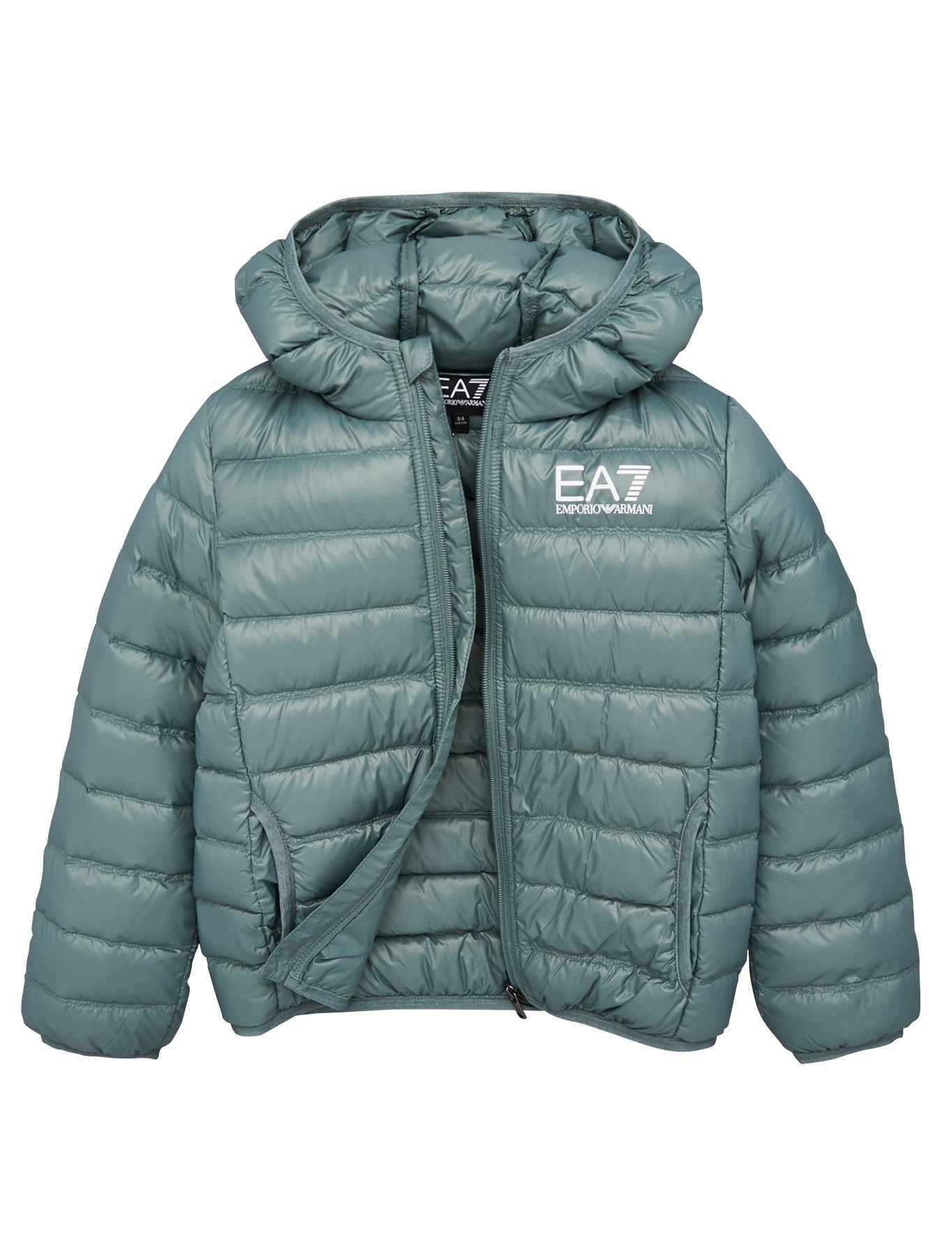 emporio armani down padded jacket