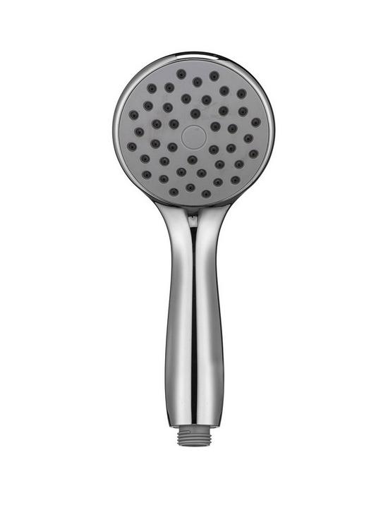 front image of croydex-nero-shower-head