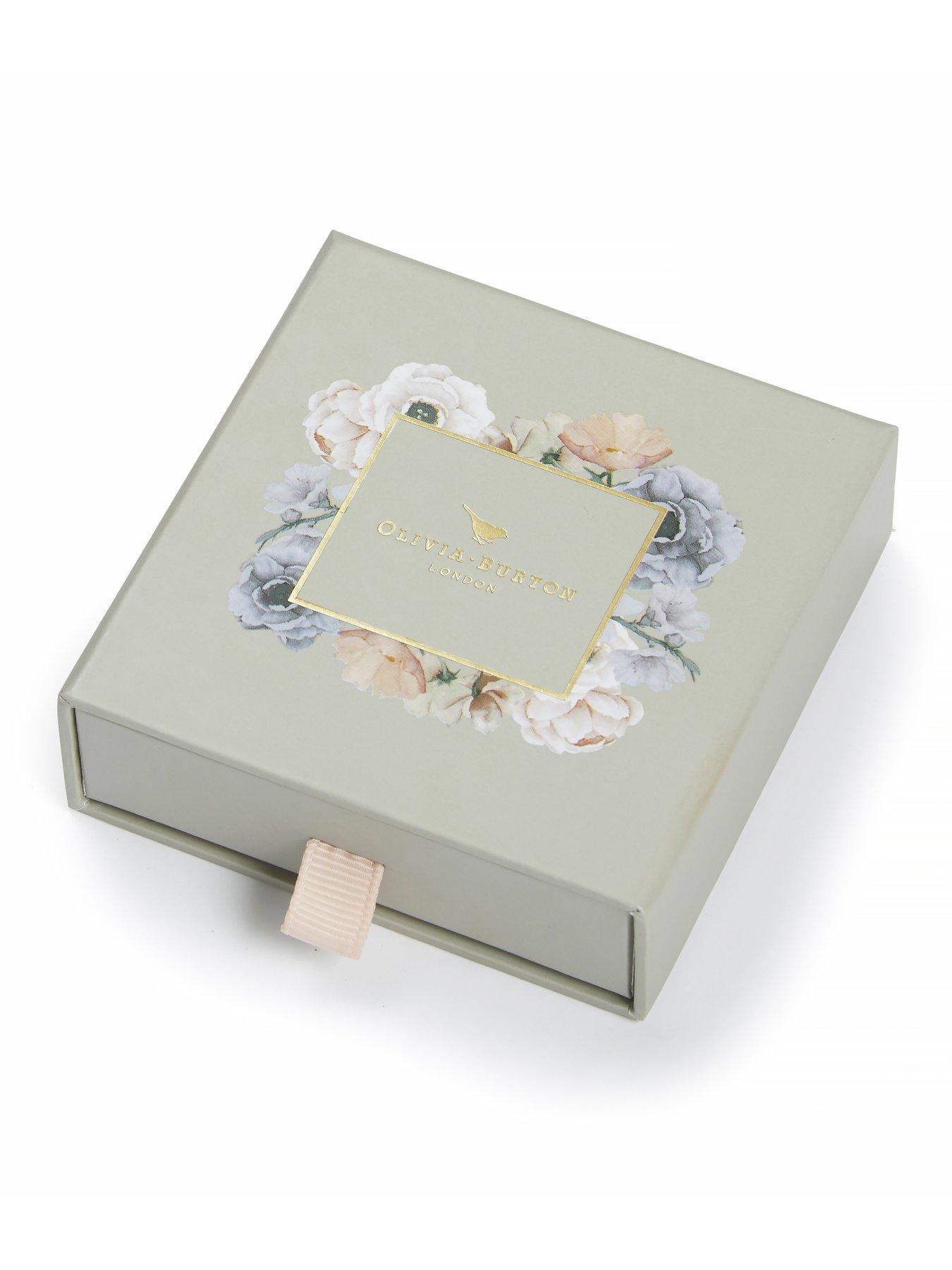  image of olivia-burton-interlink-silver-necklace