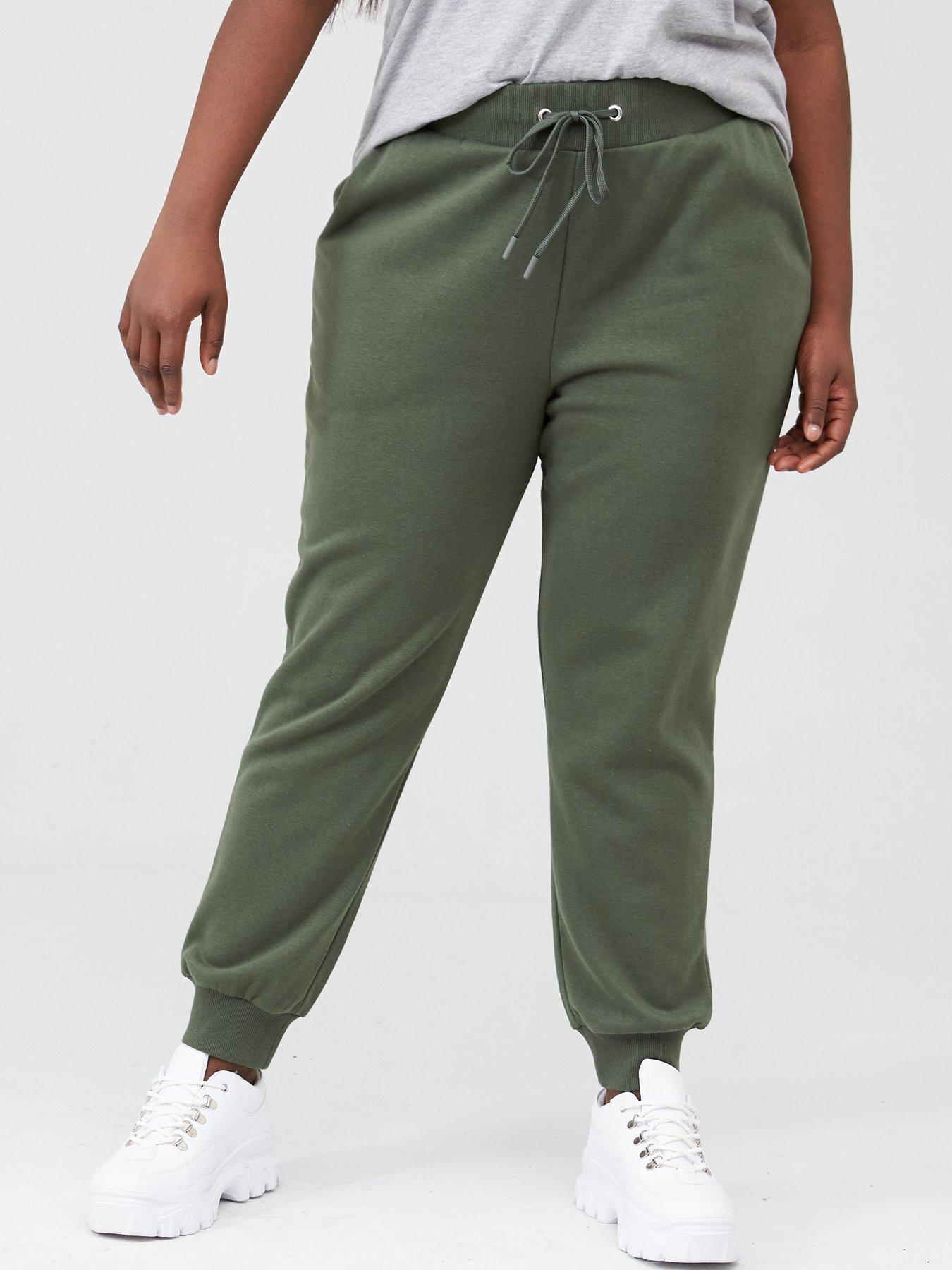 khaki skinny joggers