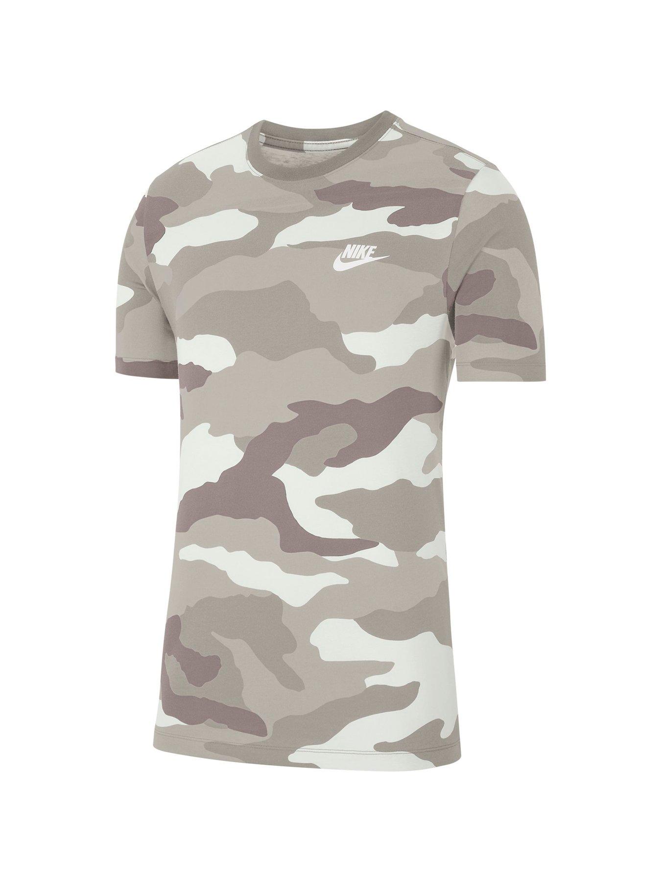 nike mens camo shirt