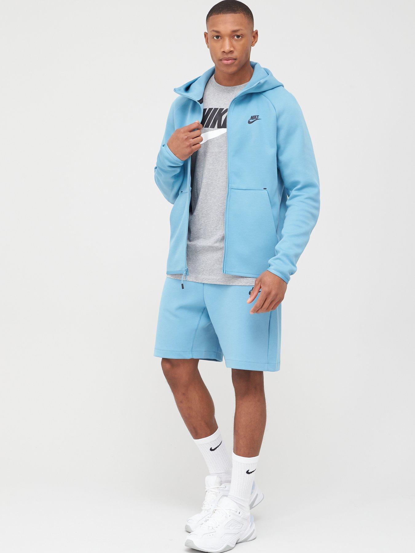 nike tech baby blue tracksuit