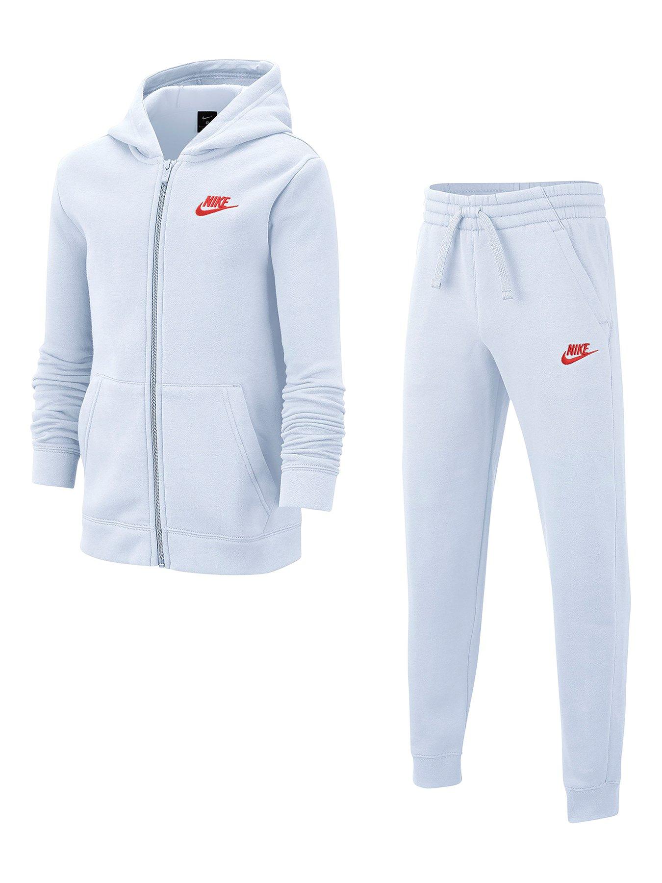 nike tracksuit size