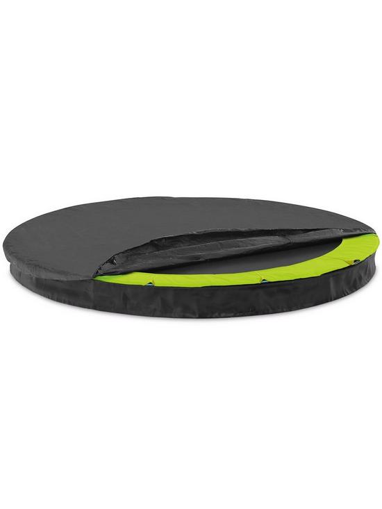 outfit image of plum-12ft-in-ground-trampoline-with-enclosure