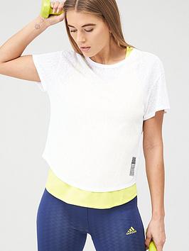 Adidas   Adapt T-Shirt - White