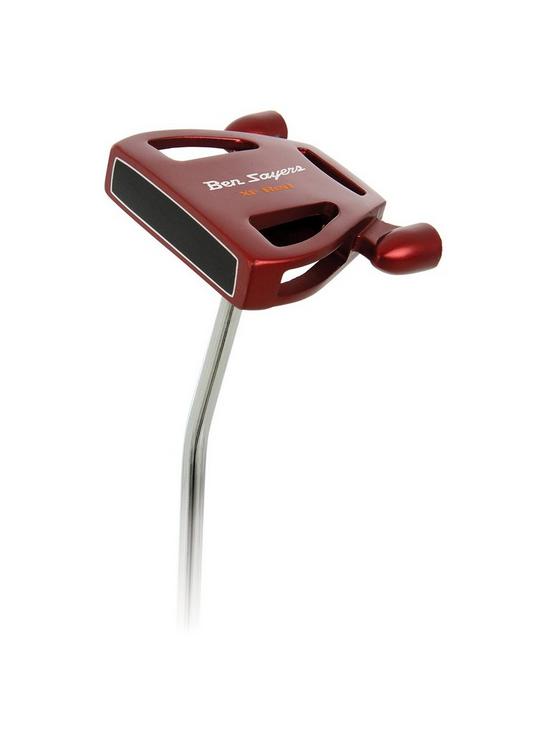 front image of ben-sayers-xf-red-nb2-putter-lh