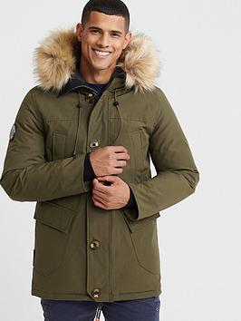 Superdry Superdry Rookie Down Parka Jacket - Green Picture
