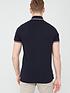  image of tommy-hilfiger-tipped-slim-fit-polo-shirt-desert-sky-navy
