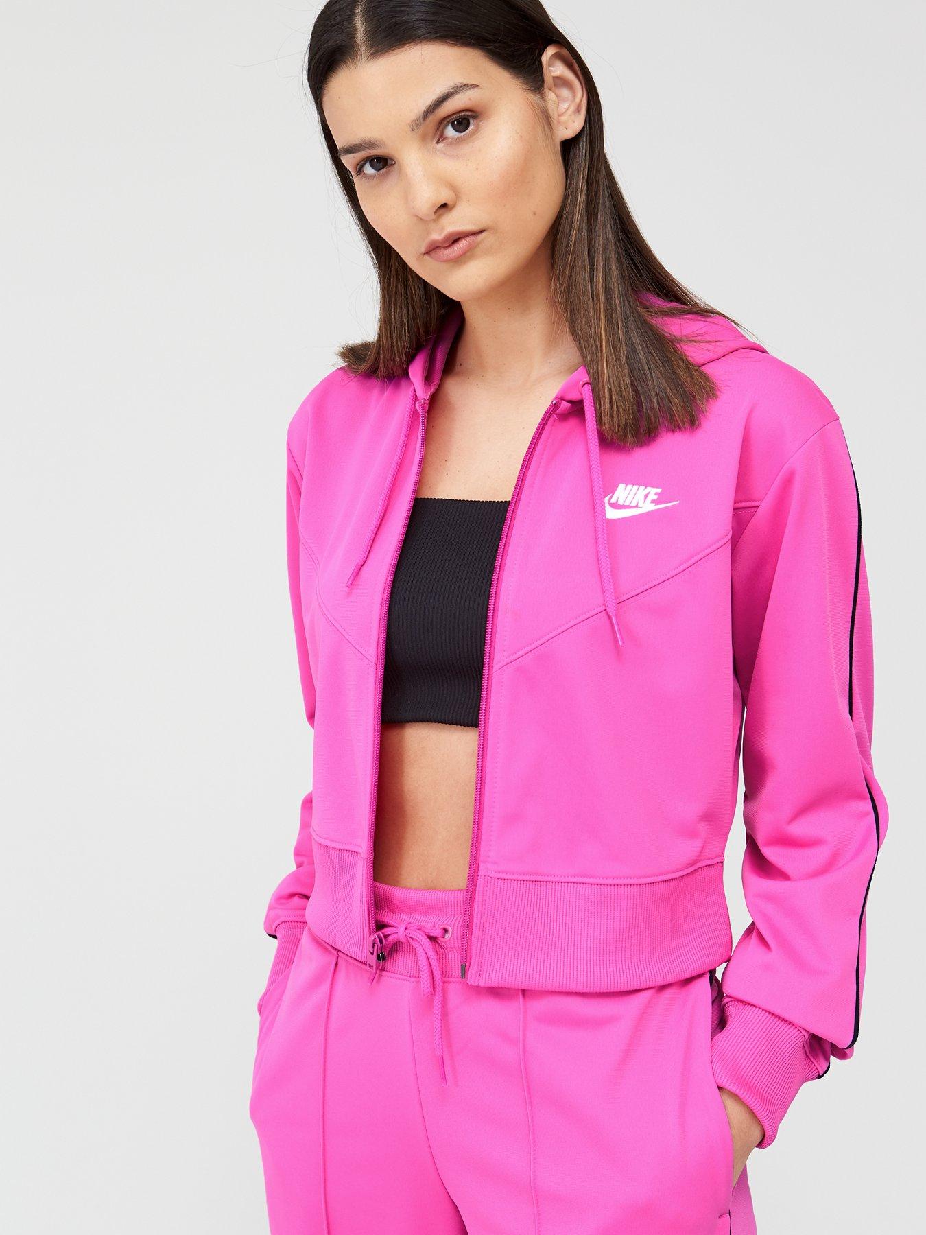 light pink nike tracksuit