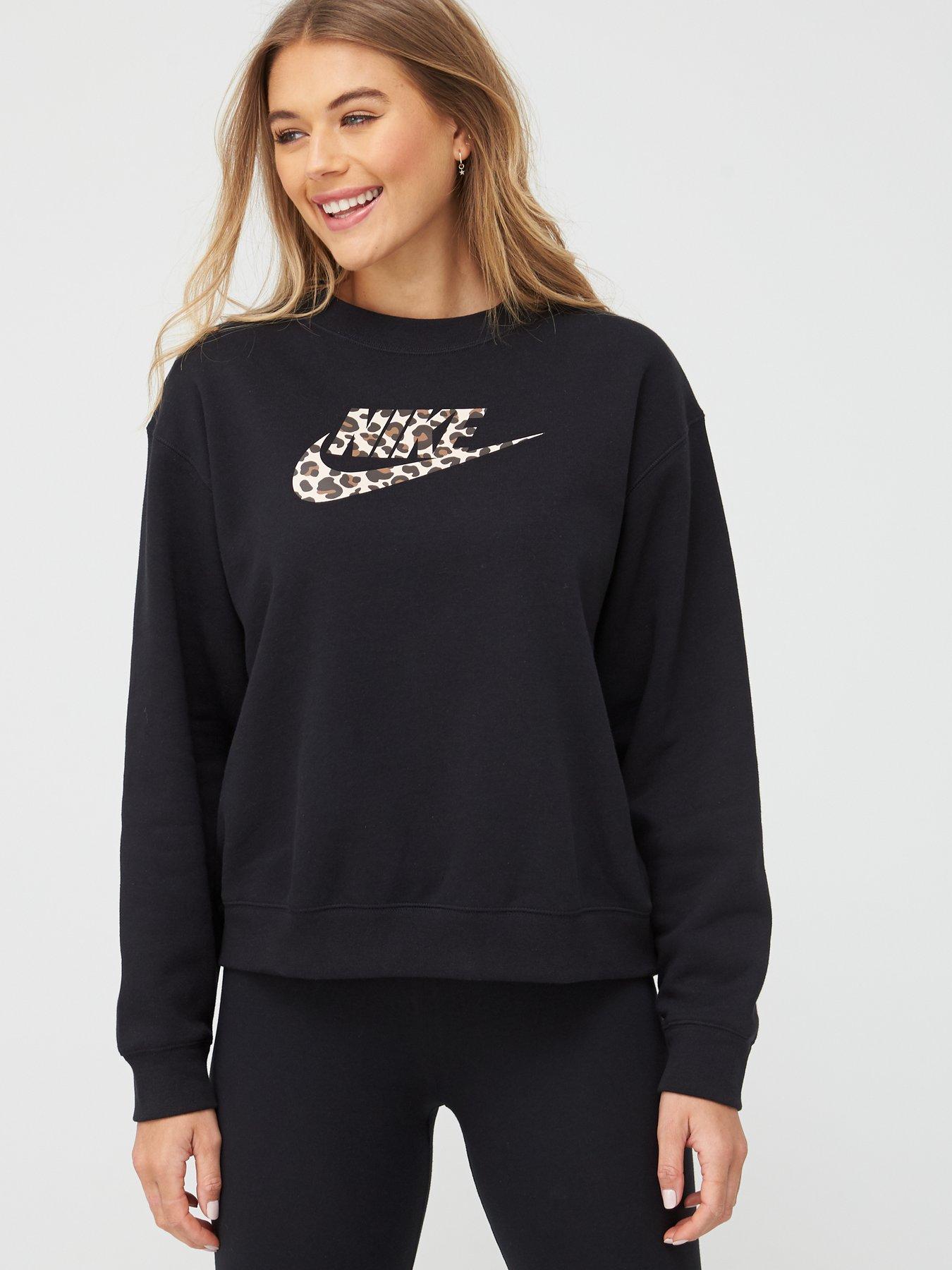 nike leopard sweatshirt