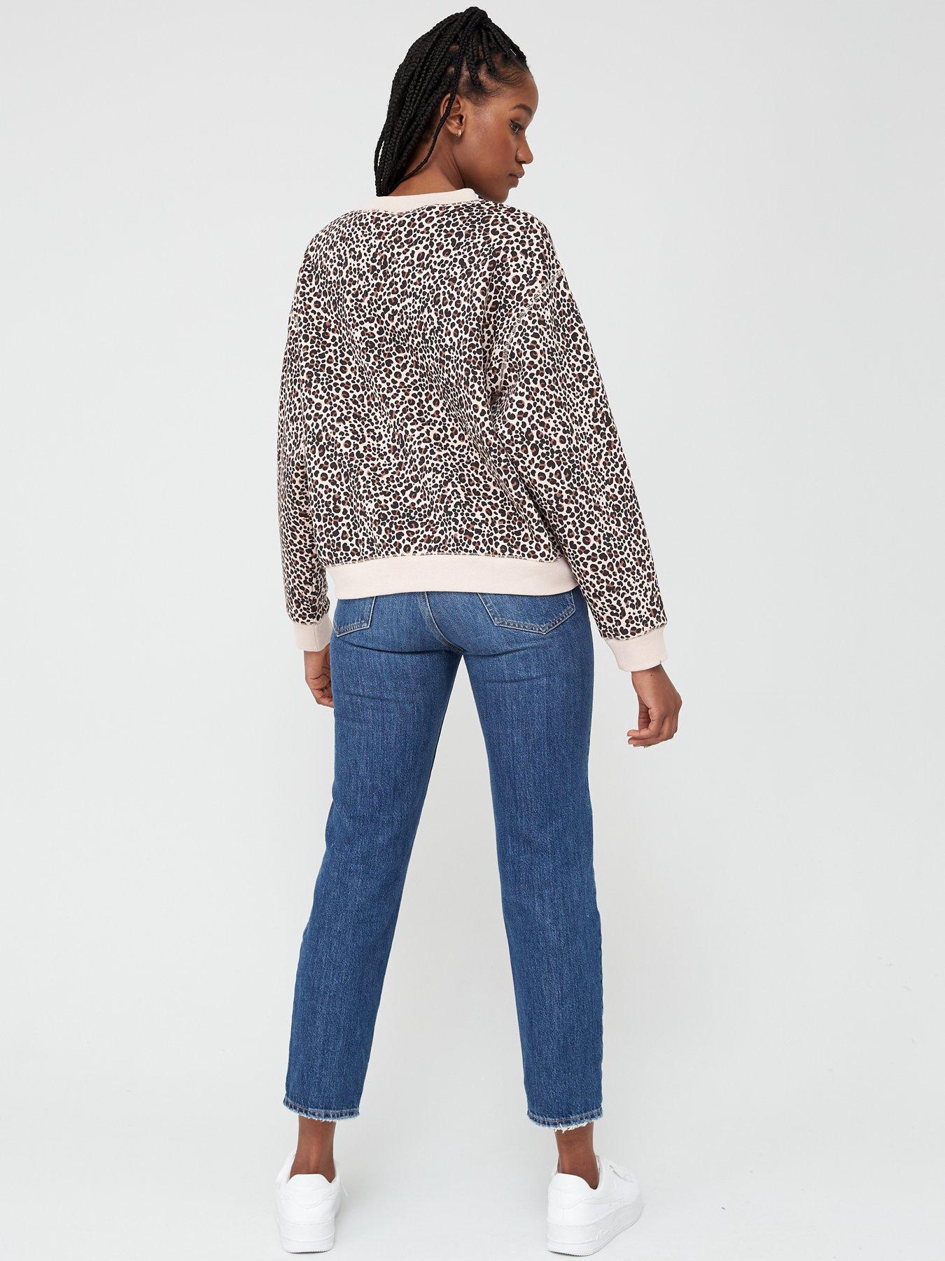 nike animal print sweatshirt