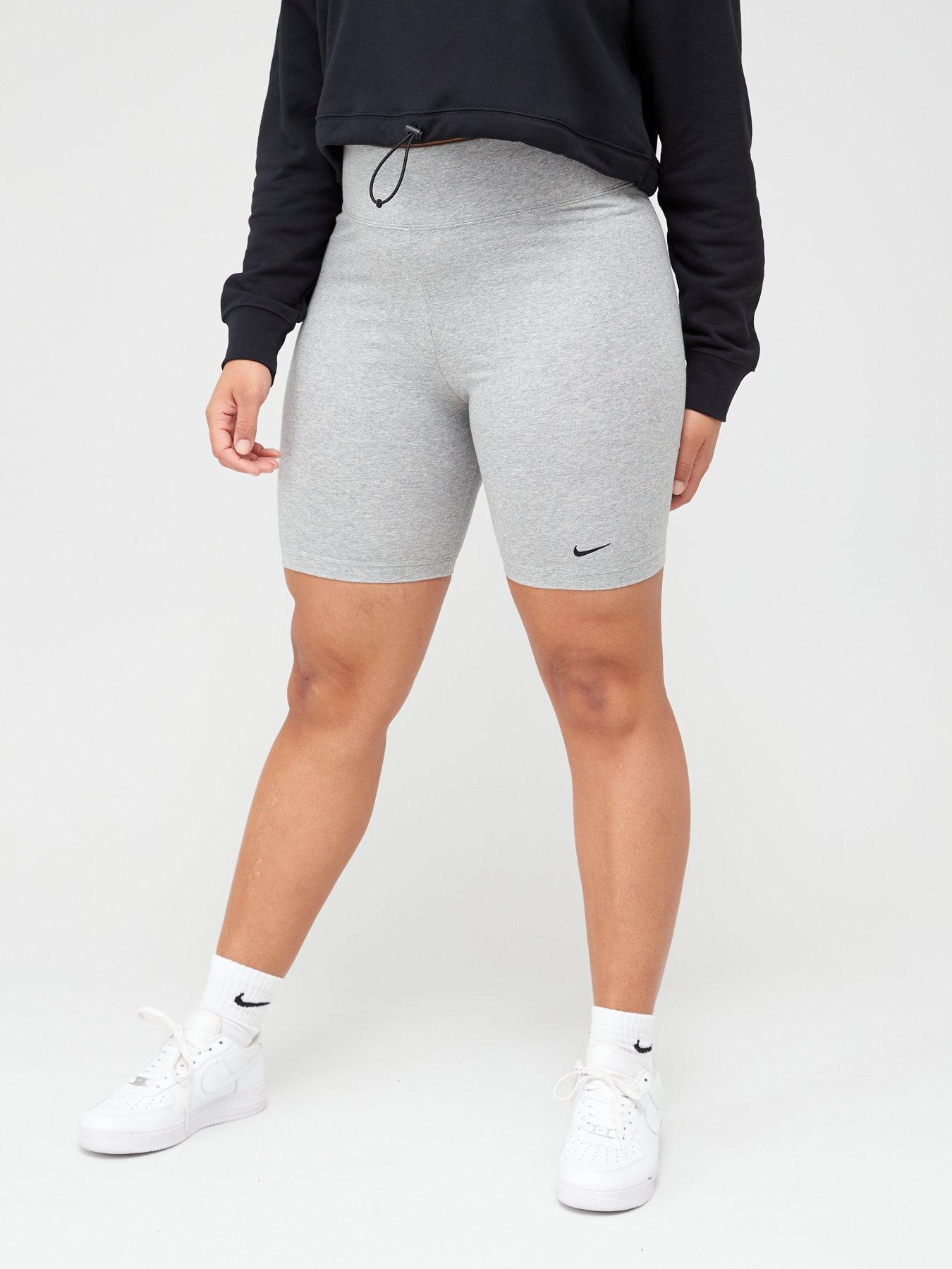 nike bike shorts grey