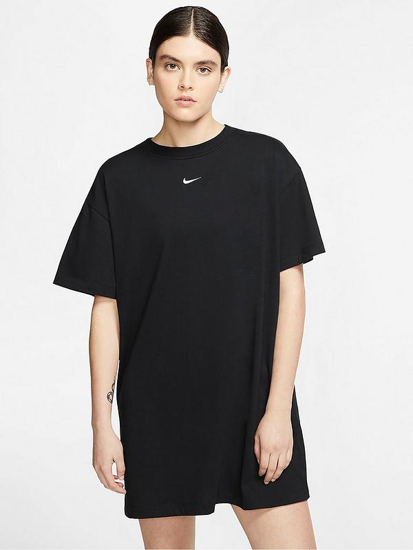 Nike NSW T-Shirt Dress - Black | littlewoods.com