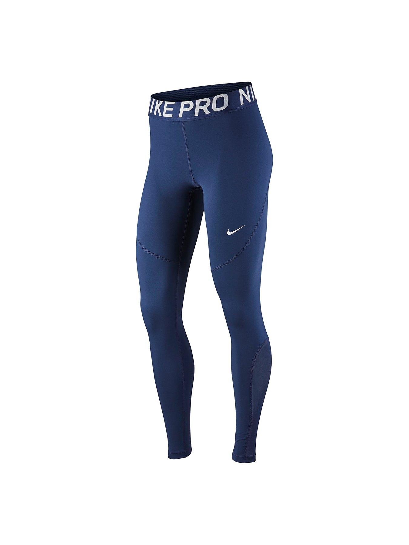 nike navy tights