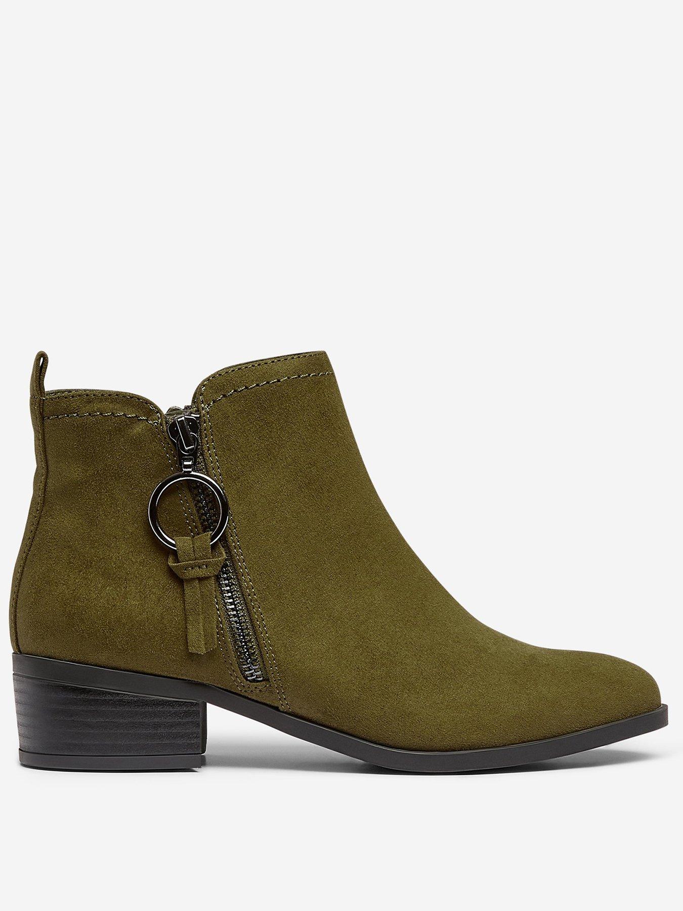 dorothy perkins wide fit ankle boots