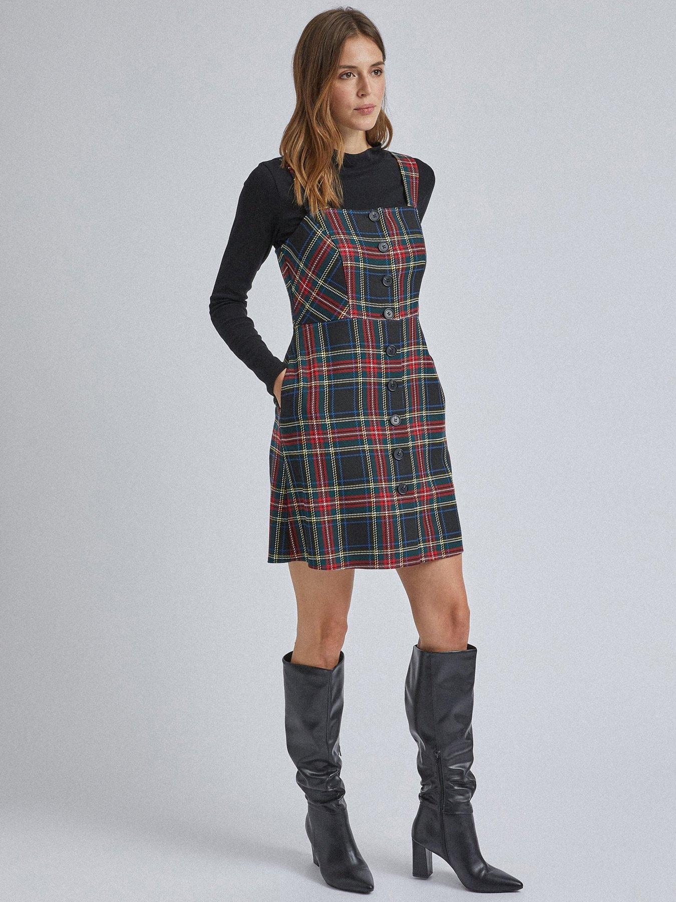 dorothy perkins tartan dress