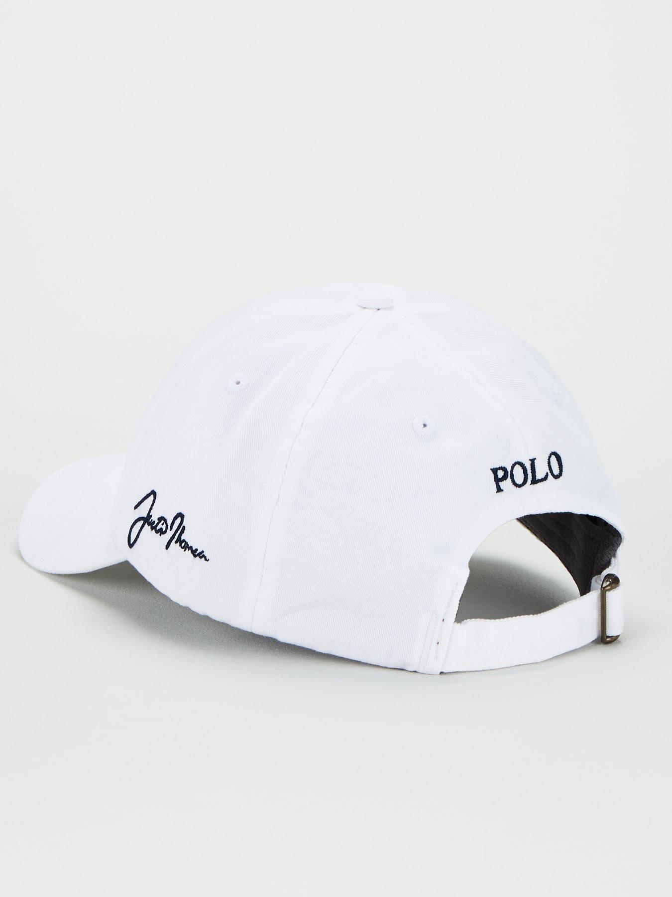 polo bear cap white